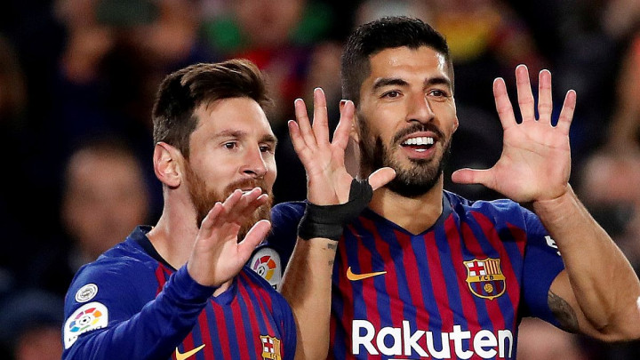 Barcelona ponovo na pogon Suareza i Messija