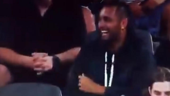 Nick Kyrgios došao na meč Srbija - Francuska da navija protiv Novaka Đokovića