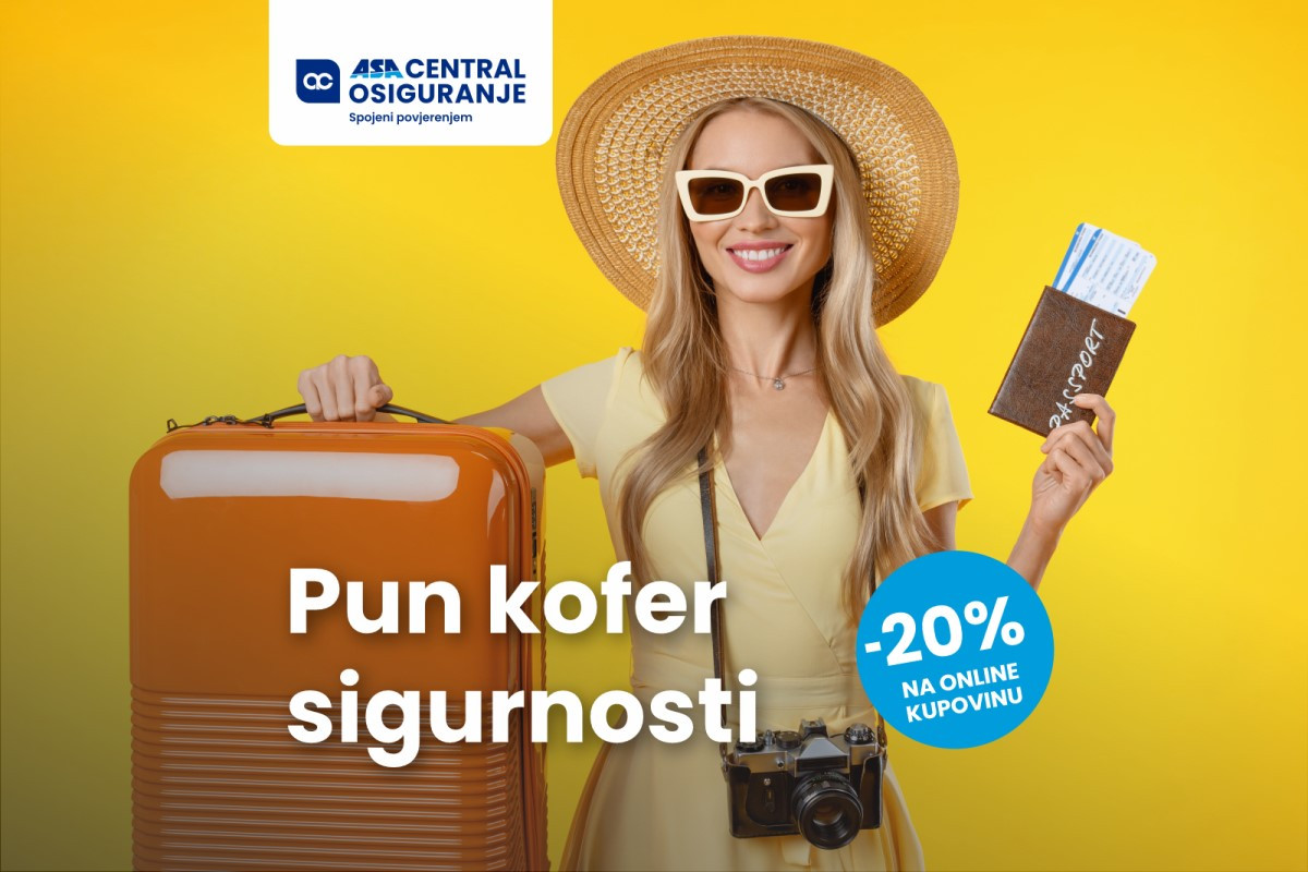 Putujte sigurno uz najpovoljnije putno osiguranje – ASA CENTRAL