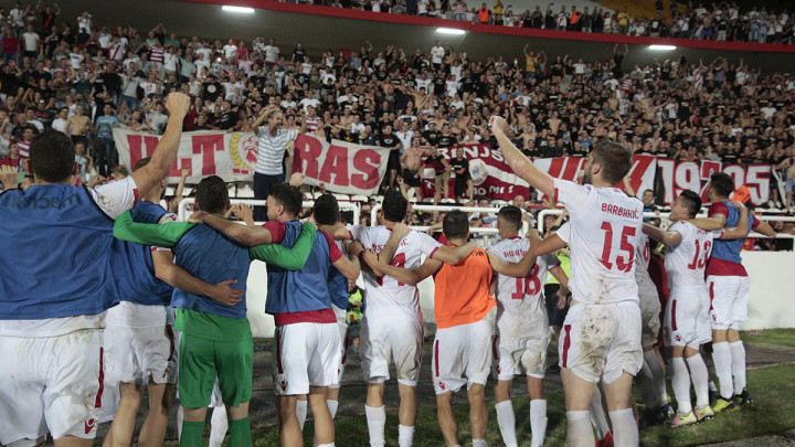 Ultrasi prilikom proslave prozvali FK Željezničar!