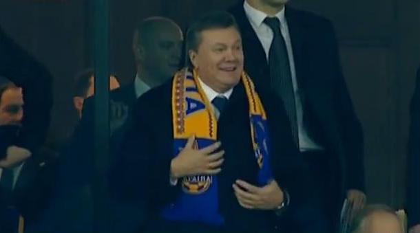 Viktor Yanukovych tek iz trećeg puta uspio proslaviti gol