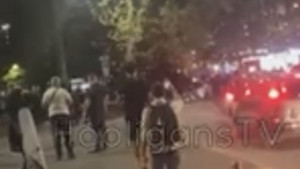 Pogledajte veliki obračun navijača Milana i Dinama poslije utakmice