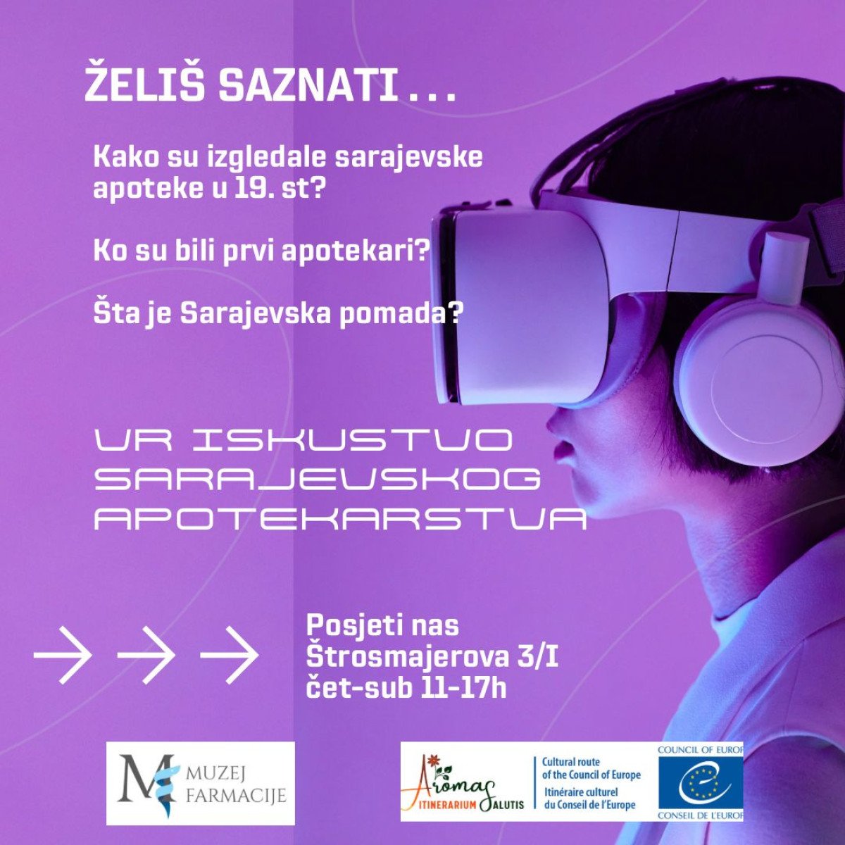 Uronite u pharmaverse i istražite apotekarstvo Sarajeva iz 19. stoljeća u Muzeju farmacije