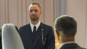 Vjenčanje bh. zvijezde u centru pažnje: Musa ugledao Aminu u vjenčanici, pa se jedva suzdržao