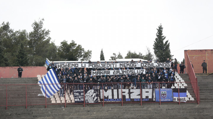 Obavještenje Manijaka nakon suspenzije južne tribine stadiona Grbavica
