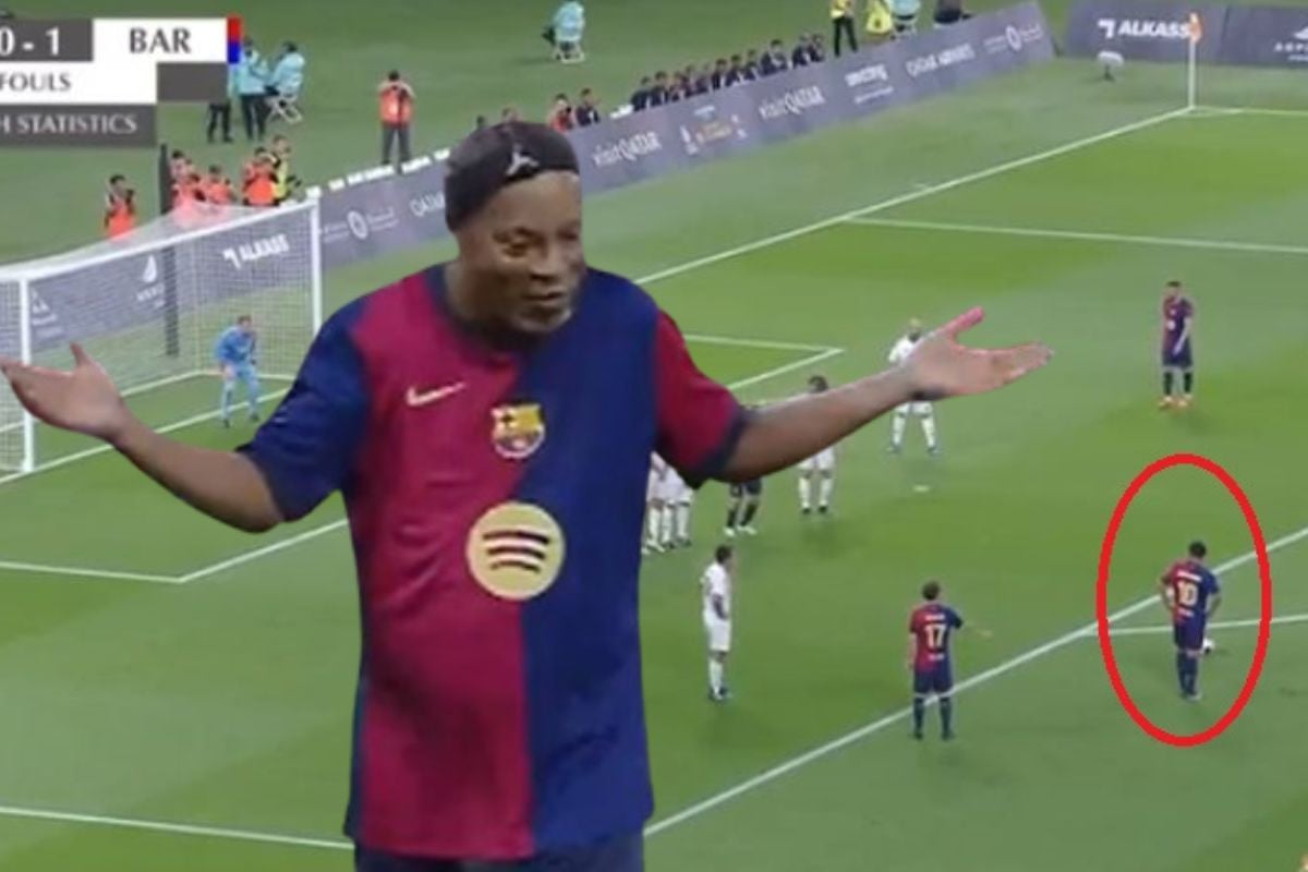 Na leđima 44 godine, a u nogama i dalje magija: Spektakularan gol Ronaldinha protiv legendi Reala! Na leđima 44 godine, a u nogama i dalje magija: Spektakularan gol Ronaldinha protiv legendi Reala!