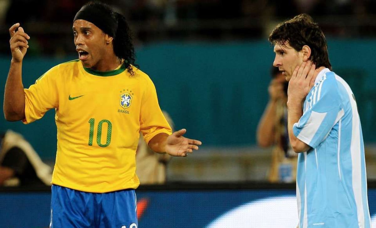 Ronaldinho objavio fotografiju s Messijem koja je izazvala veliku nostalgiju