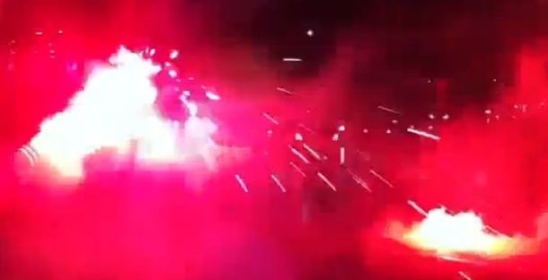 Torcida zapalila Split pred derbi sa Dinamom