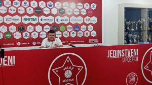 Dudić: Ovo je veliki trenutak za Velež, drago mi je što igramo u Sarajevu