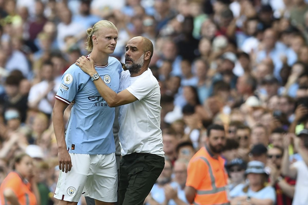Pep Guardiola u čudu, ni pištolj ne pomaže kod Haalanda: "Ne, nemoguće je" Pep Guardiola u čudu, ni pištolj ne pomaže kod Haalanda: "Ne, nemoguće je"