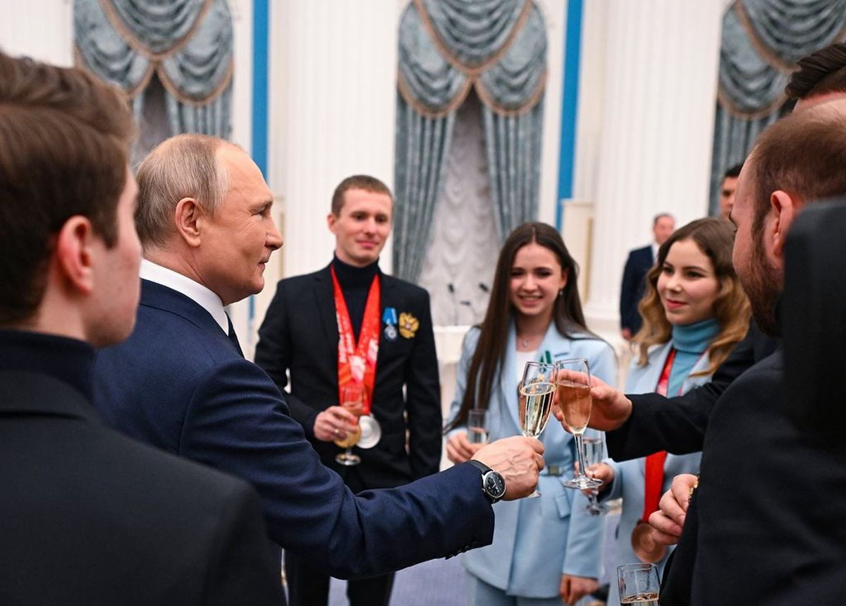 Olimpijski pobjednici kod Putina: Zabranjeni telefoni, stroga pravila, šampanjca nije bilo za sve