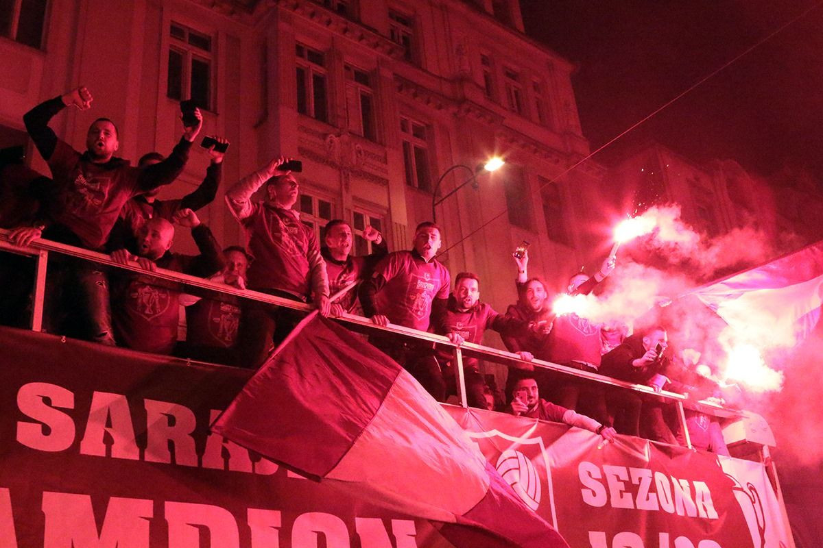 Počasni krug FK Sarajevo!