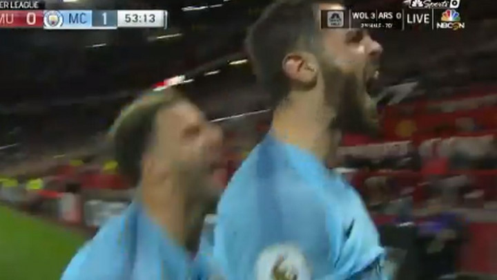 Hladan tuš za navijače Uniteda i Liverpoola: Bernardo Silva 'zaledio' Old Trafford!