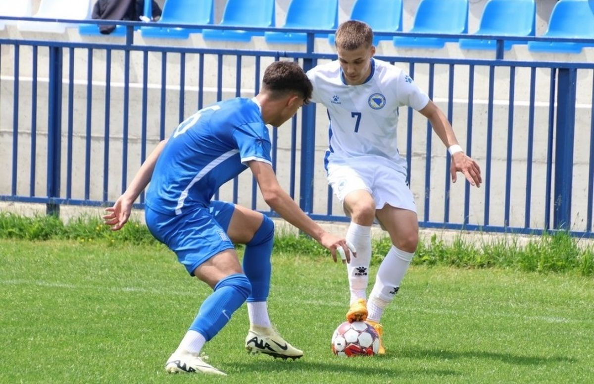 Razvojni turnir za U16 reprezentacije: Bosna i Hercegovina poražena od Grčke