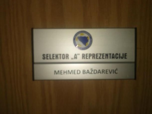 Baždarević zadužio ključ od svoje nove radne sobe