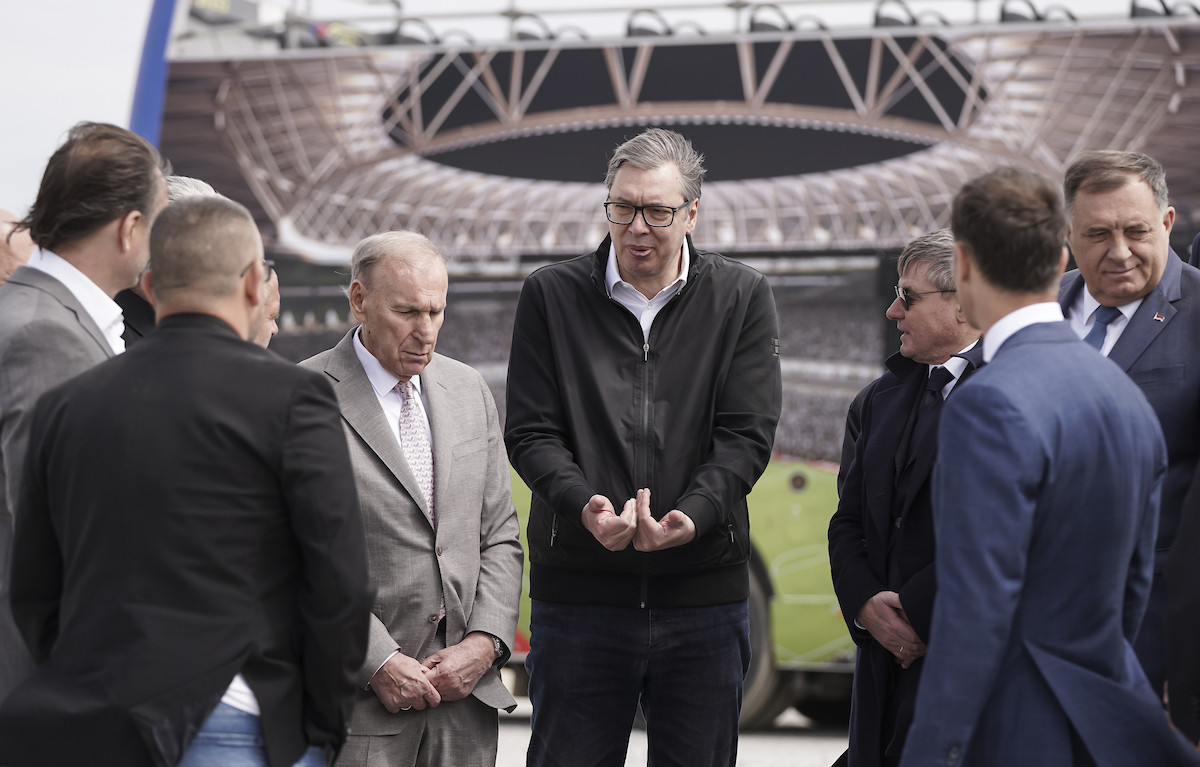 Strah od stramote! Vučić lično odabrao stadion za najvažniji meč Srbije? "Reprezentacija seli u..." Strah od stramote! Vučić lično odabrao stadion za najvažniji meč Srbije? "Reprezentacija seli u..."