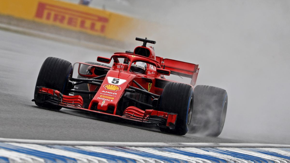 Vettelu pol pozicija u ludim kvalifikacijama za VN Njemačke