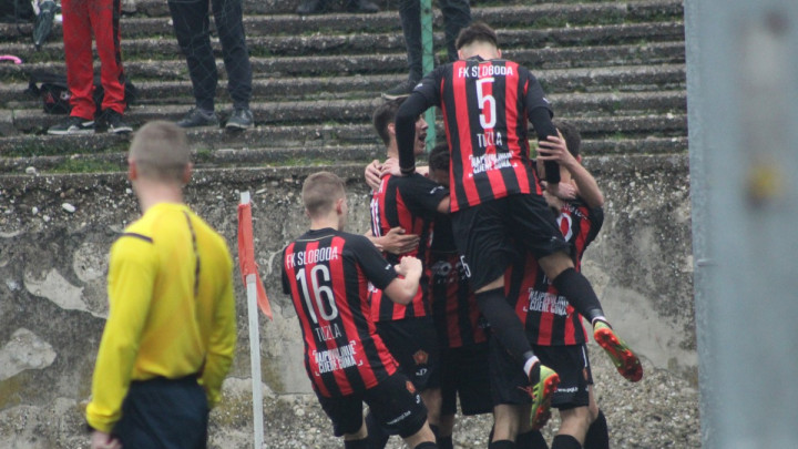 Šok za FK Željezničar: FK Sloboda odnio bodove