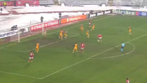 Pomalo zaboravljeni bh. napadač postigao efektan gol protiv Rome