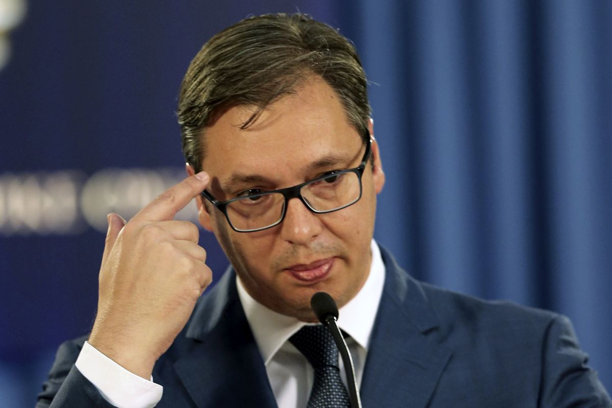 Aleksandar Vučić javno zagorčao život Partizanu: "I onda sam ja p***r" Aleksandar Vučić javno zagorčao život Partizanu: "I onda sam ja p***r"