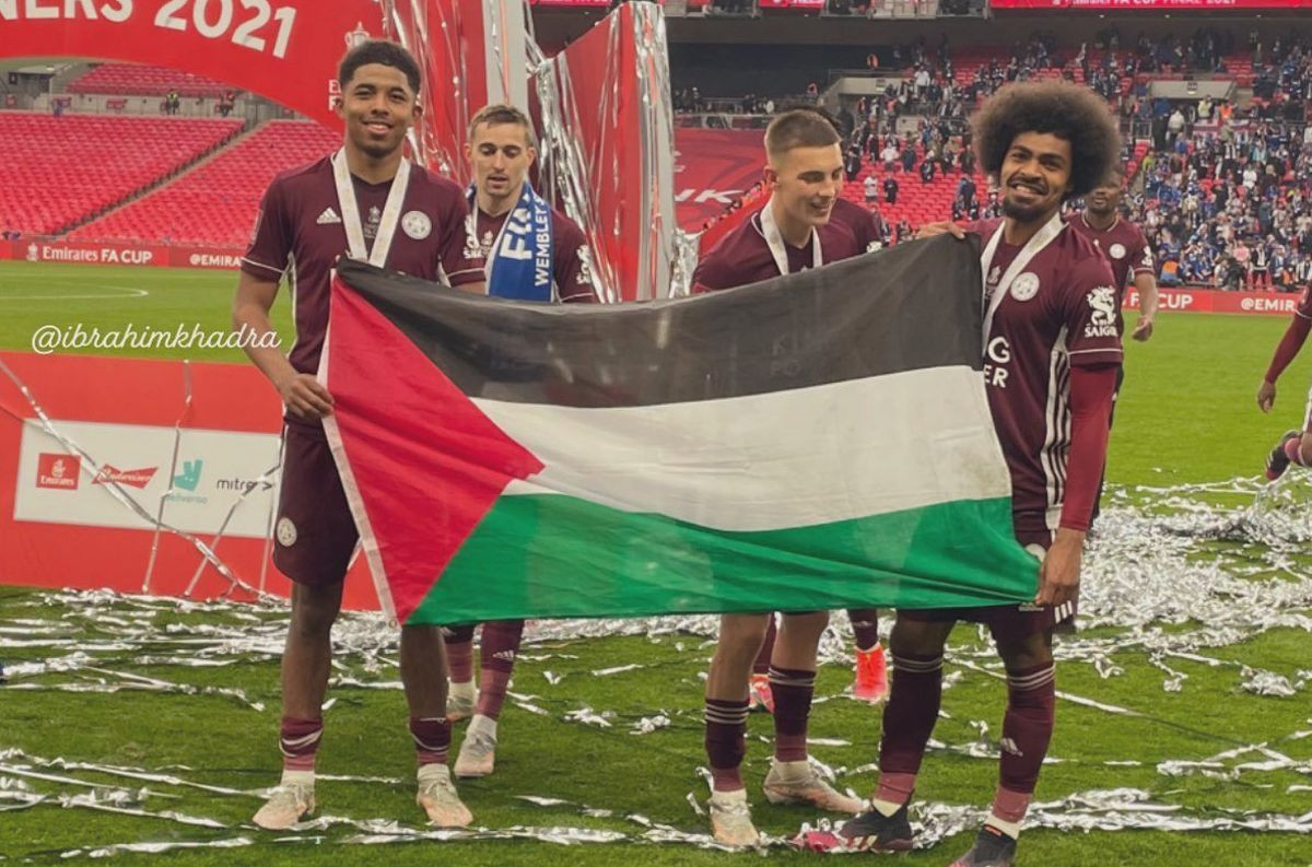 Dok njihove države šute na izraelsku agresiju, oni umjesto trofeja nosaju palestinsku zastavu!