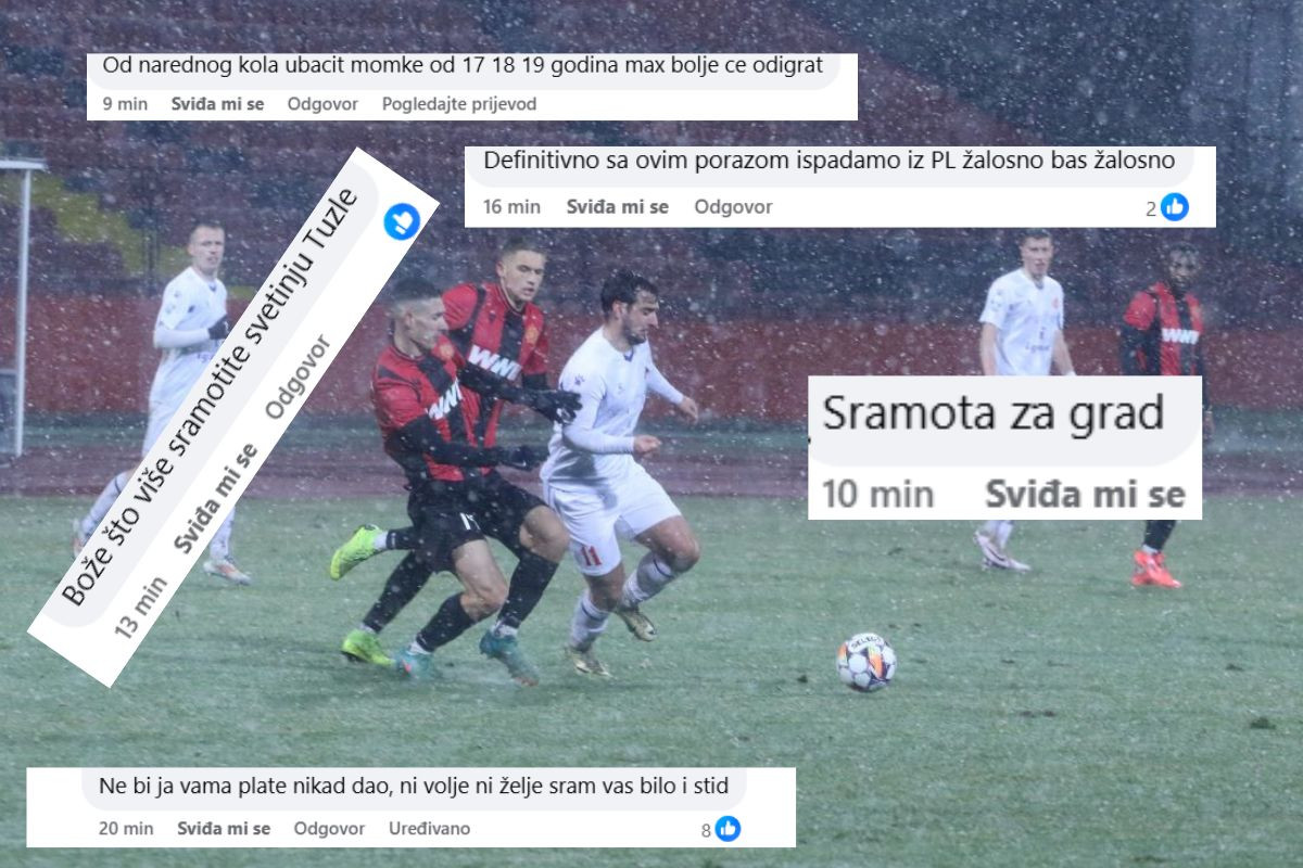 Kada fudbaleri Slobode vide komentare na zvaničnoj stranici kluba, neće im biti dobro Kada fudbaleri Slobode vide komentare na zvaničnoj stranici kluba, neće im biti dobro