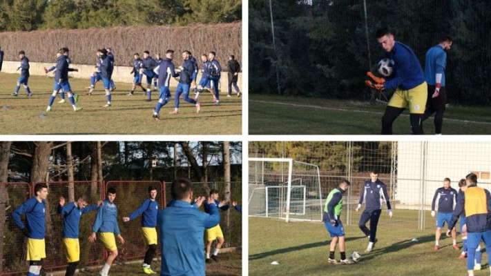 FK Željezničar i FK Tuzla City iskoristili proljetni dan u Međugorju
