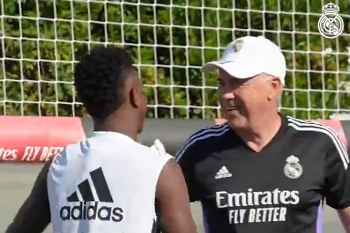 Što navijači Real Madrida misle nakon dva kiksa, Vinicius je otvoreno rekao Ancelottiju na treningu