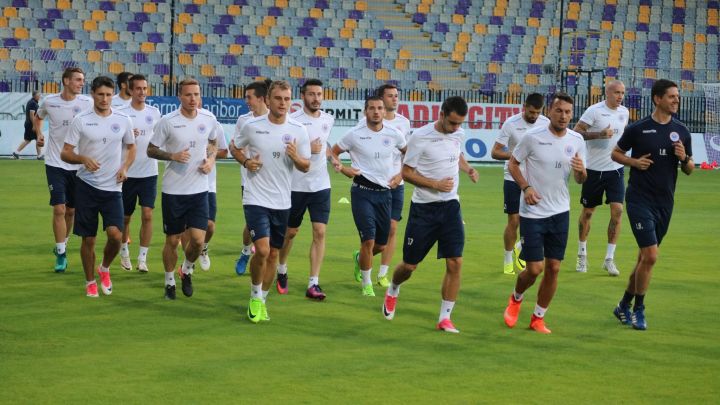 Fudbaleri Zrinjskog odradili trening na stadionu Maribora