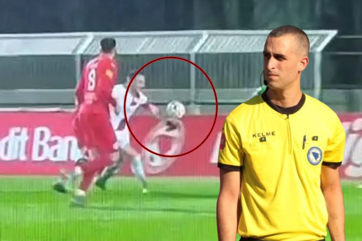Frano Jelić je vidio igranje rukom Nemanje Bilbije, pa oštetio Velež i poklonio pobjedu Zrinjskom!