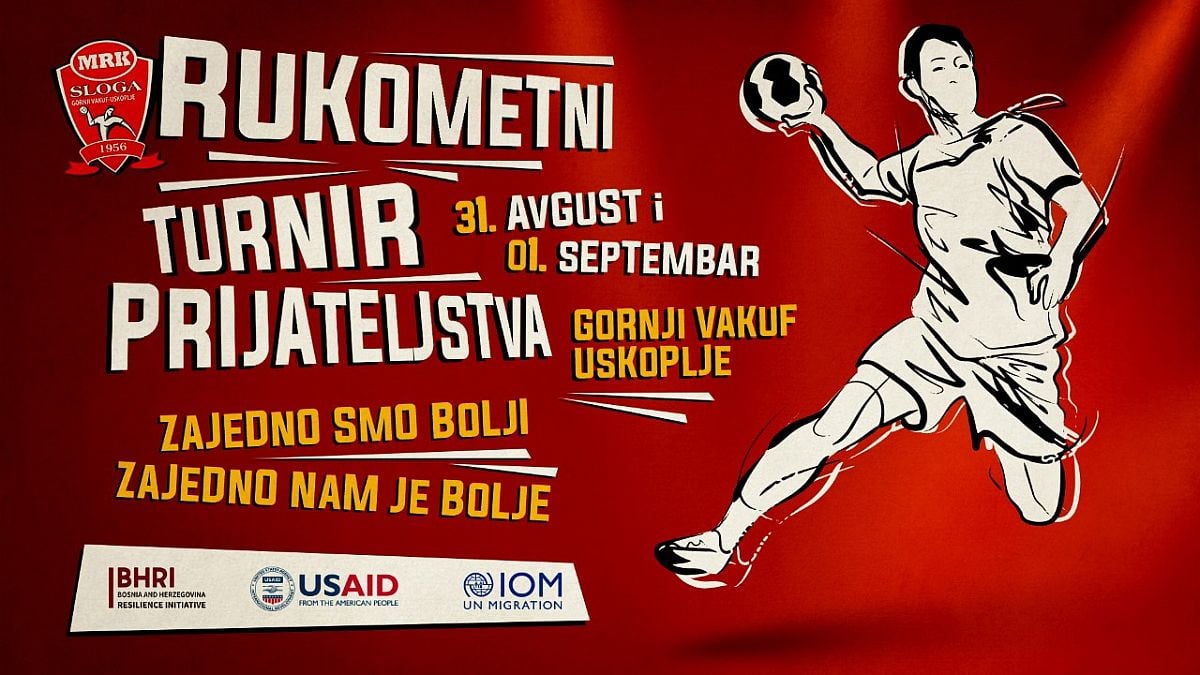 RK Sloga Gornji Vakuf-Uskoplje i ove godine organizuje turnir prijateljstva