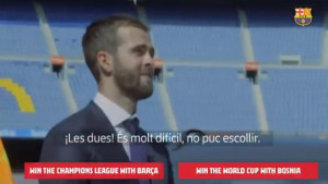 Pjanić je imao odgovor na sva pitanja, ali između Barcelone i reprezentacije nije mogao odlučiti