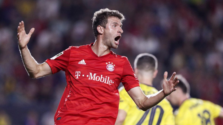Thomas Muller je imao poseban užitak za gledanje utakmice
