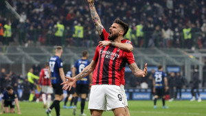 Giroud je sinoć zadao drugi udarac Interu, a prvi je bio pred prošlu sezonu i to van terena