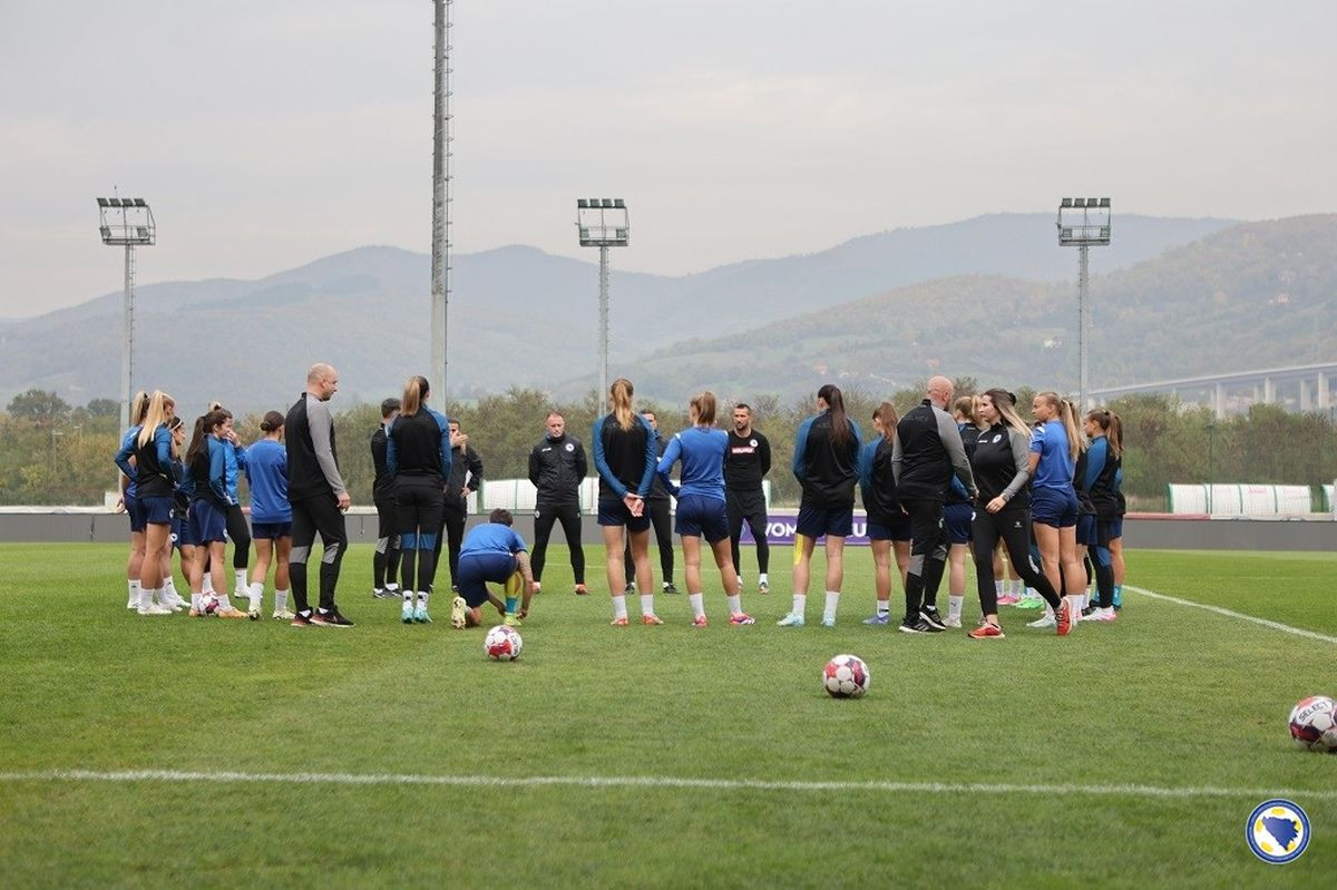Zmajice obavile posljednji trening pred duel sa selekcijom Srbije