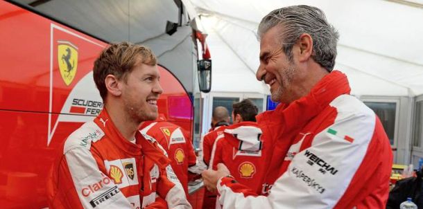 Arrivabene i Vettel zadovoljni ostvarenim Ferrarija u Kini