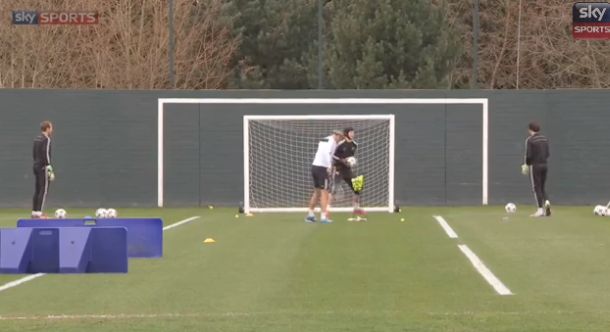 Teniskim lopticama Čech vježba reflekse