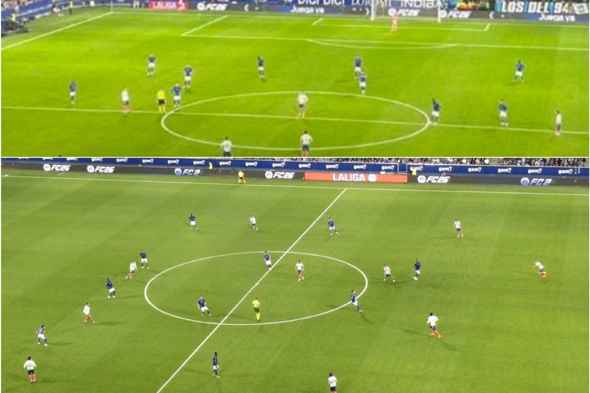 Igrači Real Ovieda i Espanyola nisu htjeli da igraju prvih pola minute, razlog je utakmica Barcelone