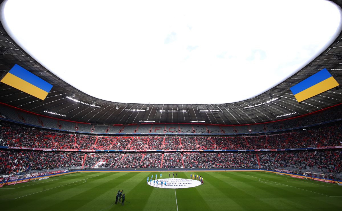 Fotografije s Allianz Arene obišle svijet: Pogledajte kako je Bayern pružio podršku Ukrajini