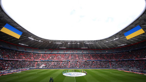 Fotografije s Allianz Arene obišle svijet: Pogledajte kako je Bayern pružio podršku Ukrajini