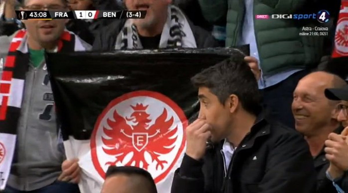 Da je tu VAR trener Benfice ne bi sjedio među navijačima Eintrachta, a njegov tim ne bi gubio