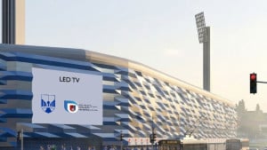 Predstavljen idejni projekat nove fasade sjeverne tribine stadiona Grbavica