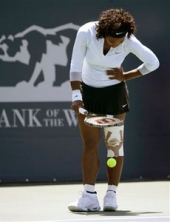 I Serena povrijedila koljeno