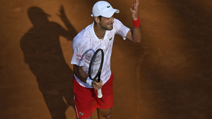 Novak Đoković u finalu Rima