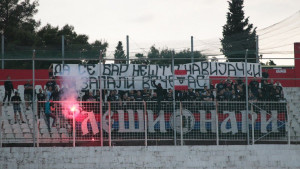Lešinari zbog parole u Mostaru u centru pažnje, iznad stadiona pod Bijelim brijegom kružio dron