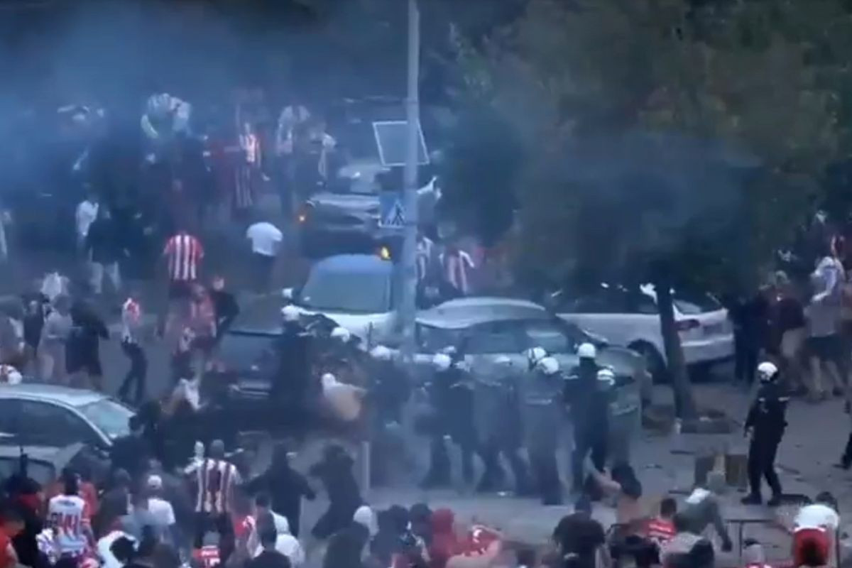 Šokantni snimci iz Beograda: Marakana poprište potpunog haosa, elitna policija nemoćna pred Delijama