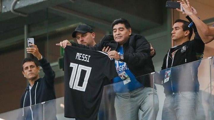 Oglasio se i Maradona: Jednostavno ovo moram da kažem Messiju