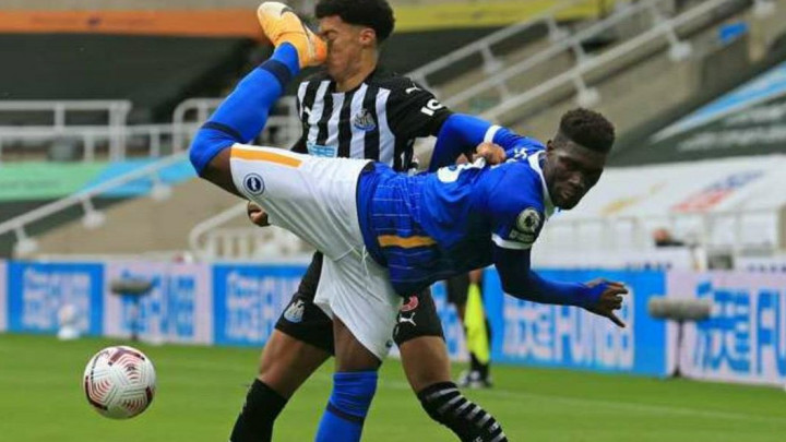 Kad Premiership postane UFC: Bissouma nokautirao igrača Newcastlea koji je krvav napustio teren