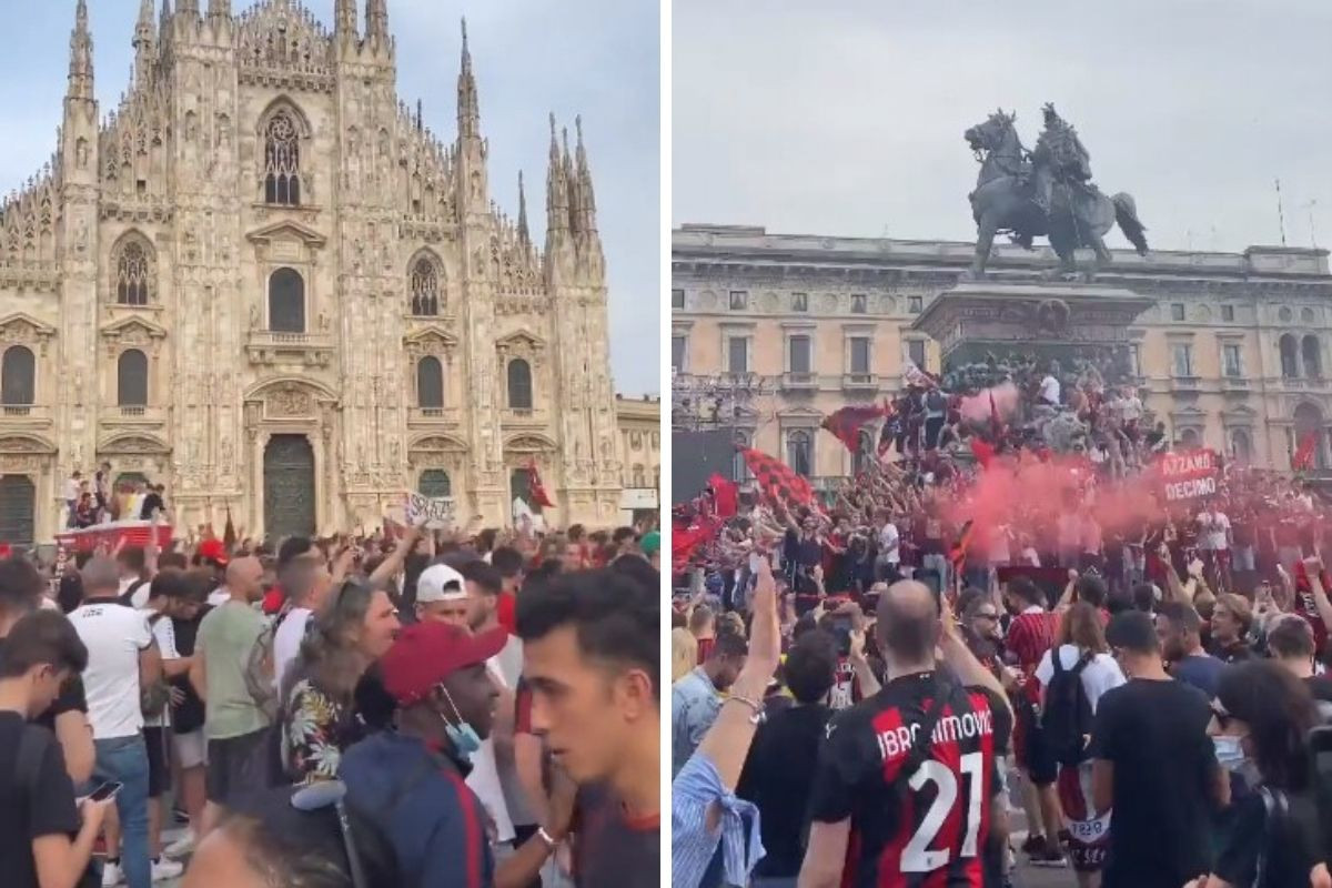 Navijači Intera danas su u kućama: Crno-crveni dresovi preplavili su Milano! 