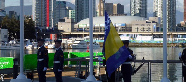 Podignuta bh. zastava u Vancouveru